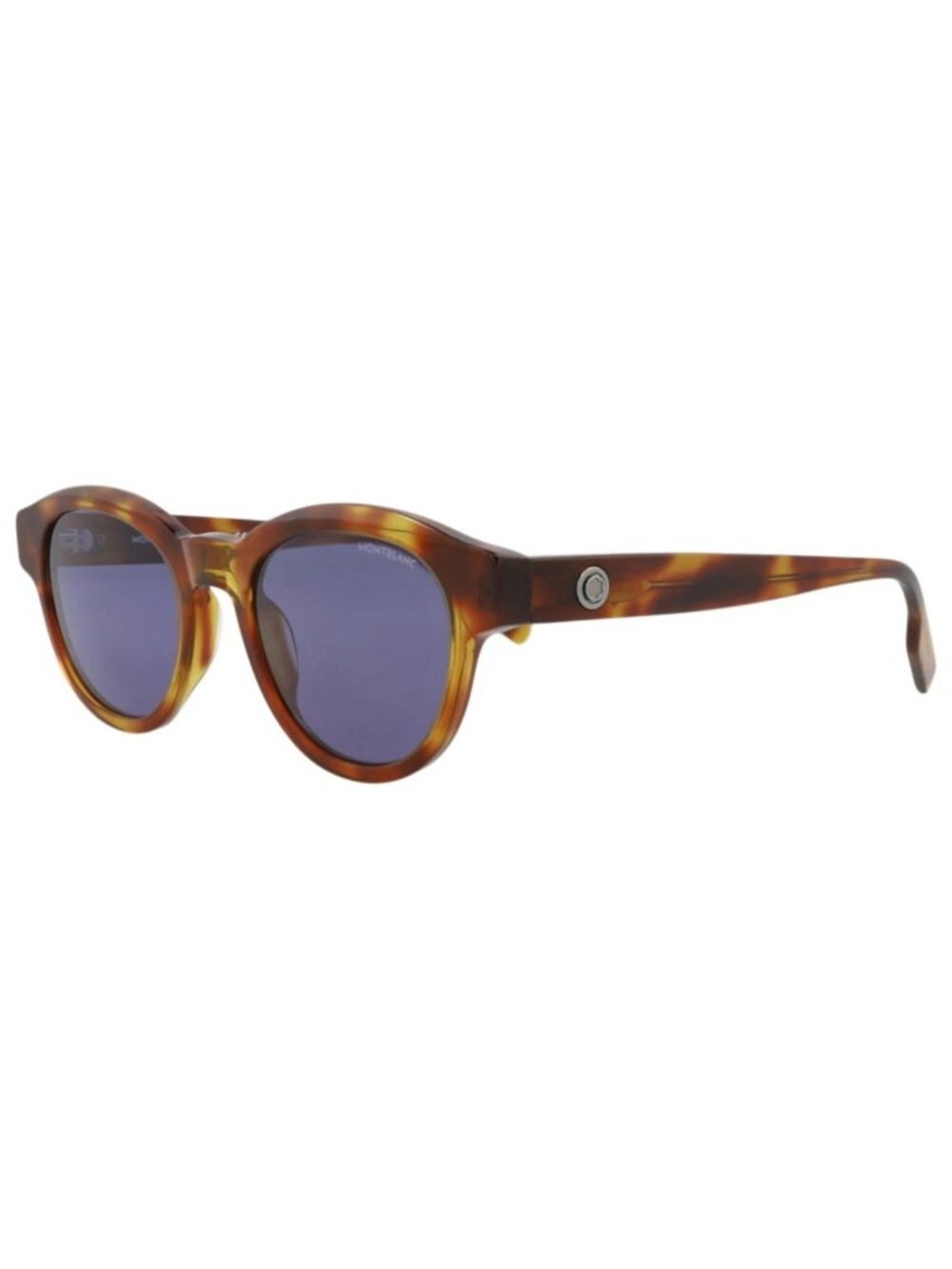 New Montblanc Women's Sunglasses Round Oval Acetate Frame Mens Havana Havana